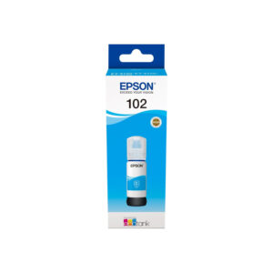 EPSON 102 EcoTank Cyan ink bottle