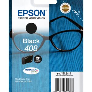 EPSON Singlepack Black 408 Ultra Ink