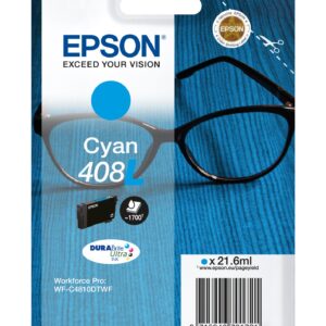 EPSON Singlepack Cyan 408L Ultra Ink