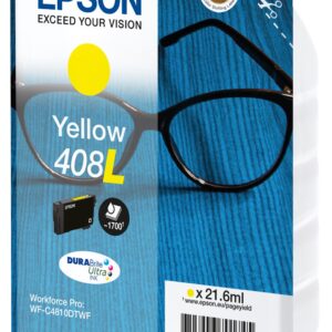 EPSON Singlepack Yellow 408L Ultra Ink