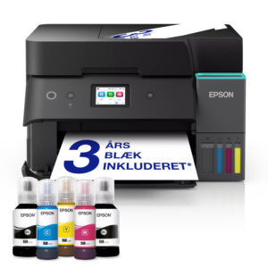 Epson EcoTank ET-4950 A4 Farve MFP – 18 ppm, Duplex, ADF, Wi-Fi