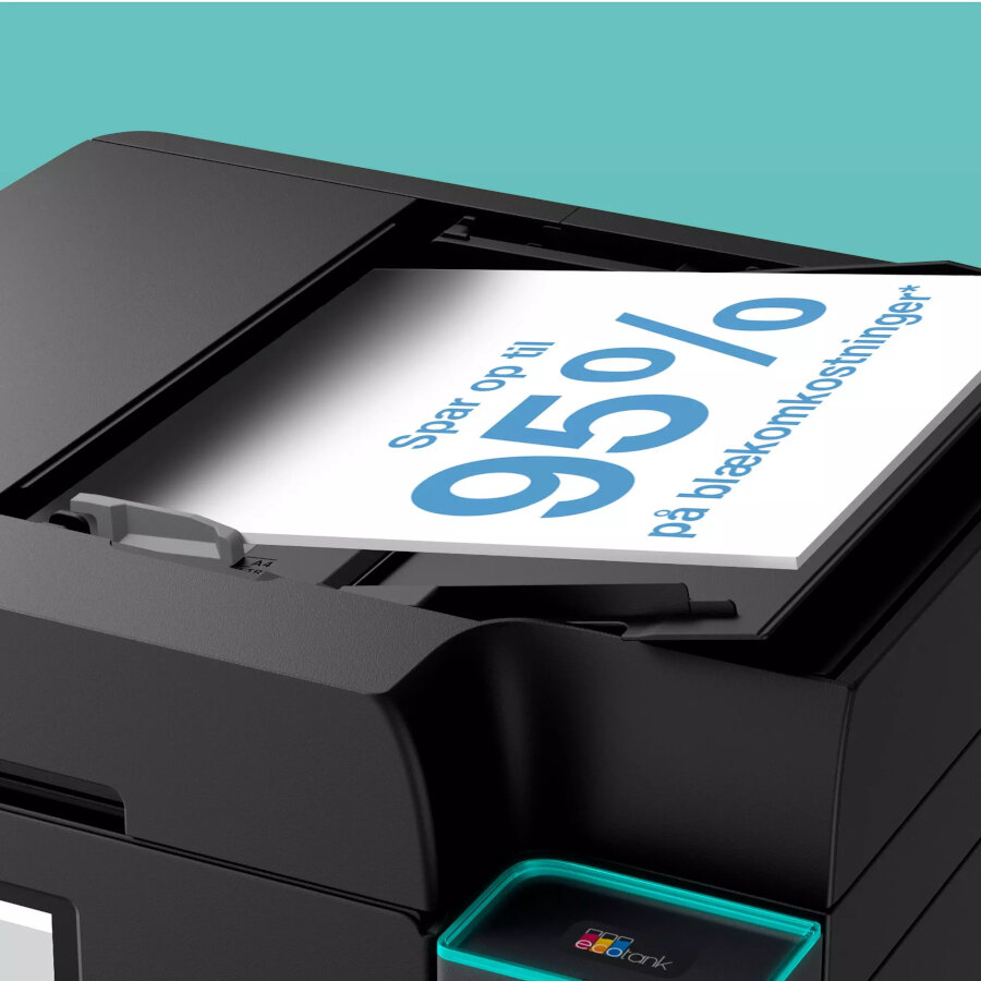 Epson EcoTank ET-4950 A4 Farve MFP – 18 ppm, Duplex, ADF, Wi-Fi - Billede 3